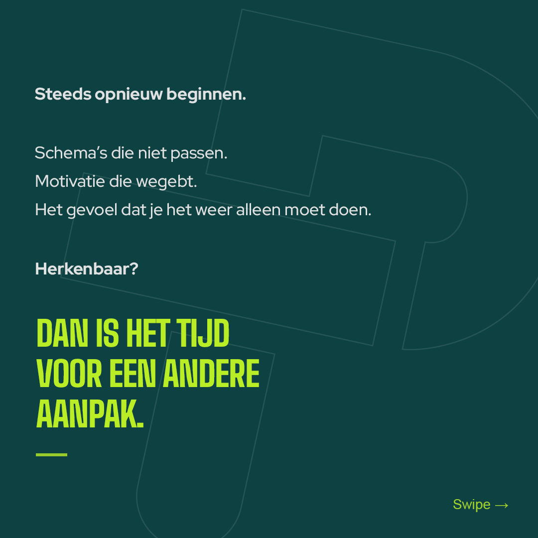 Slide 2: Dan is het tijd voor een andere aanpak