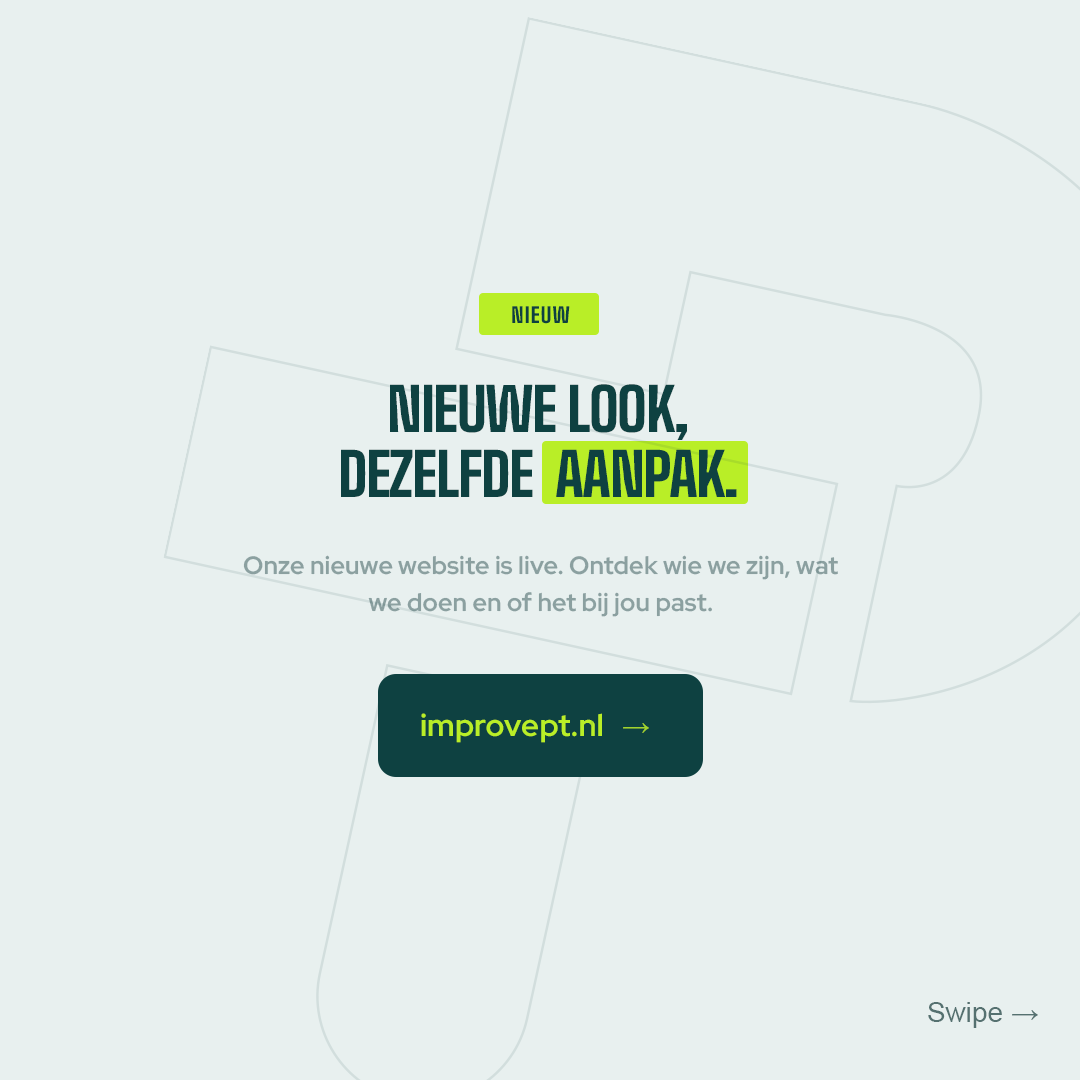 Slide 4: Nieuwe look, dezelfde aanpak